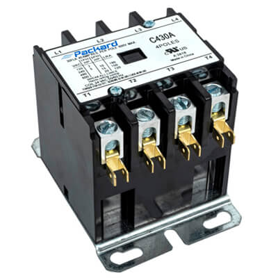 4P / 30A / 24V Contactor - Straps